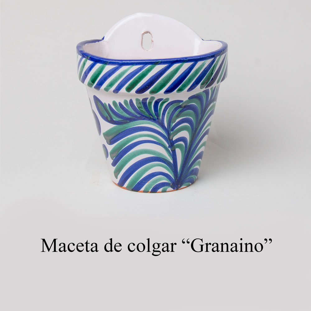 Maceta de colgar Granaino también disponible en la variedad de colores de la imagen